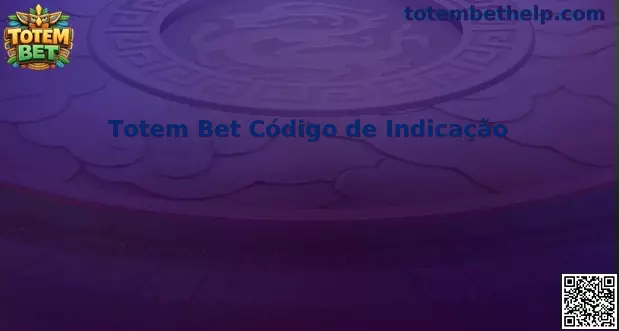 Totem Bet código de convite visual