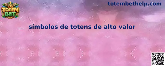 Símbolos de totens de alto valor