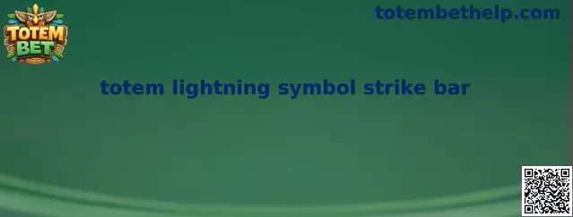 Totem Lightning Symbol Strike Bar