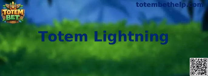 Interface temática do slot Totem Lightning