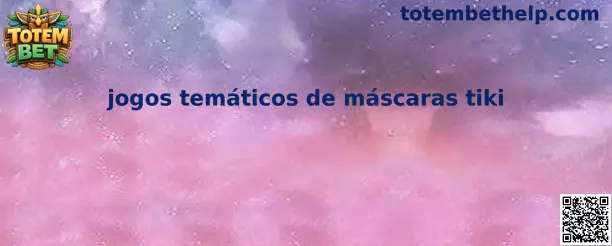 Jogos temáticos de máscaras tiki